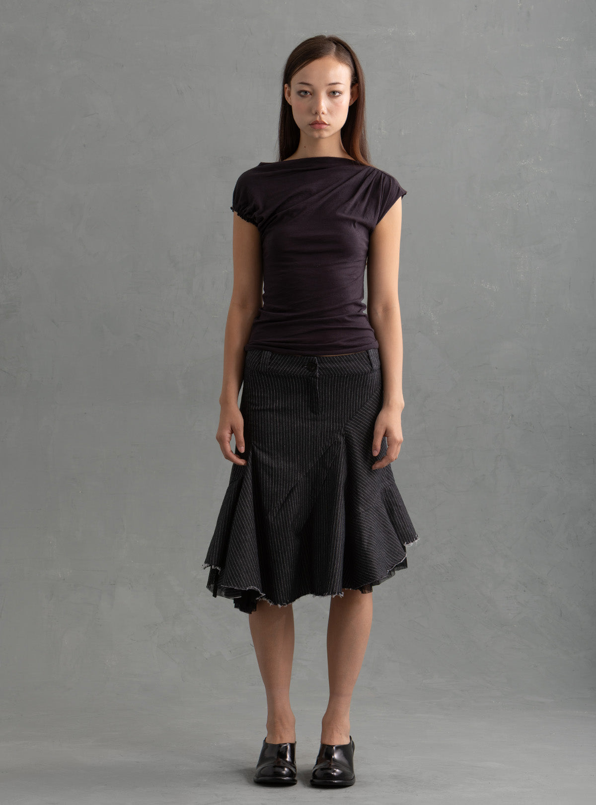 Myv Skirt - Pinstripe | UNIF Clothing outlet
