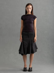 Myv Skirt - Pinstripe | UNIF Clothing outlet