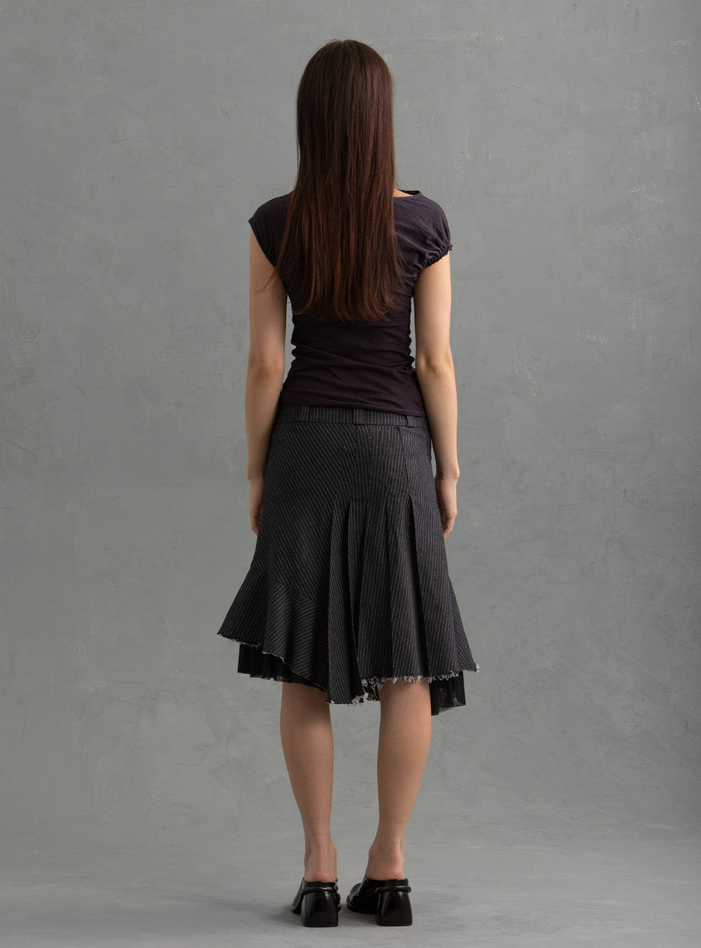 Myv Skirt - Pinstripe | UNIF Clothing outlet