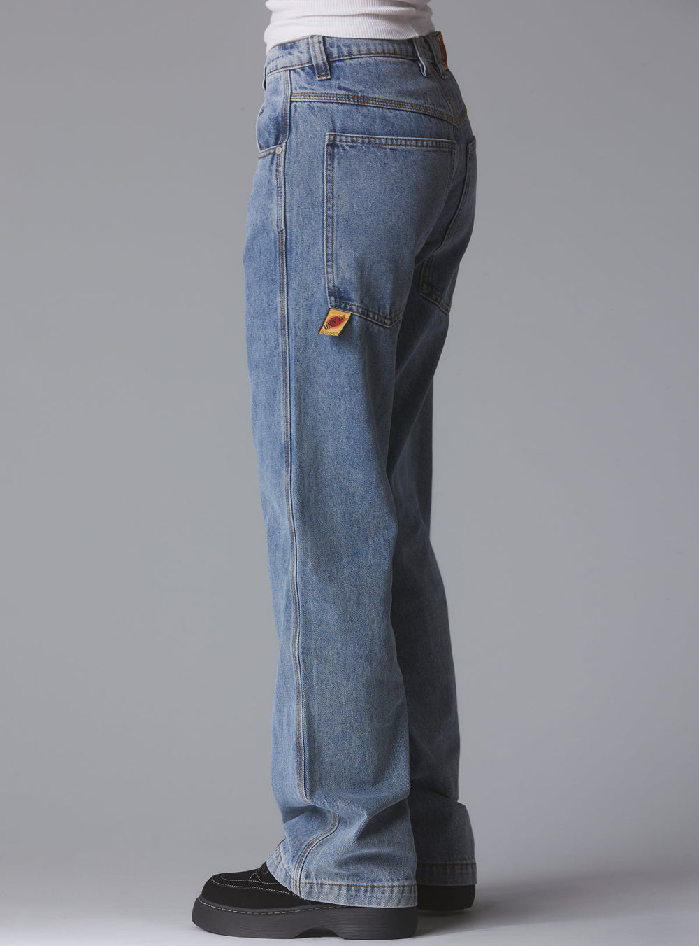 Super Relaxed Fit Jean - Blue | UNIF Clothing on Sale
