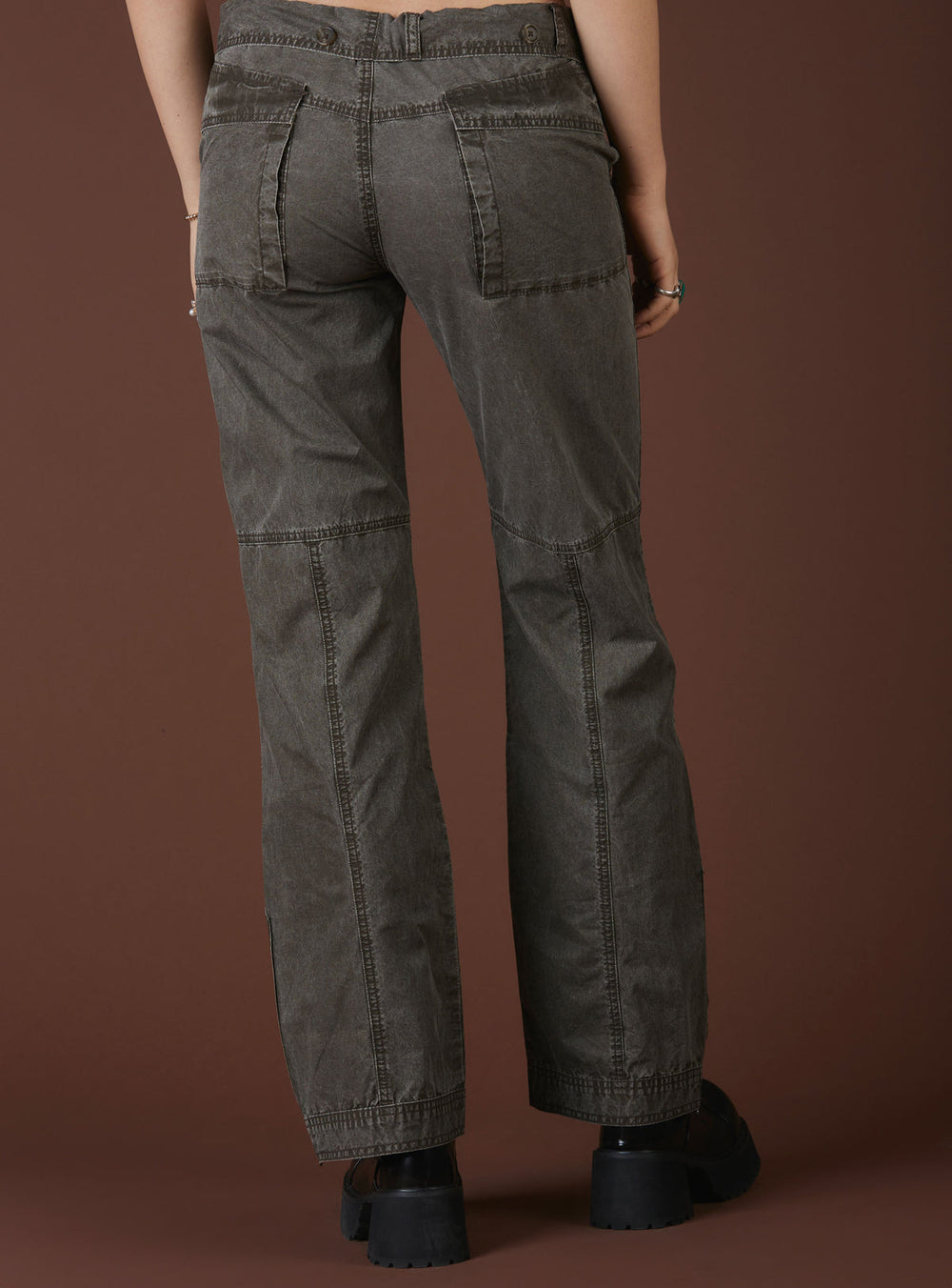 Effy Pant - Acid Brown | UNIF Clothing outlet