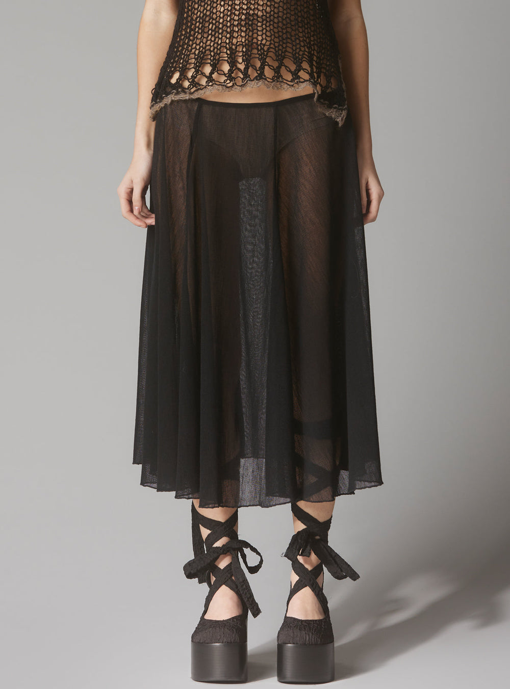 Rae Skirt - Black | UNIF Clothing online shop