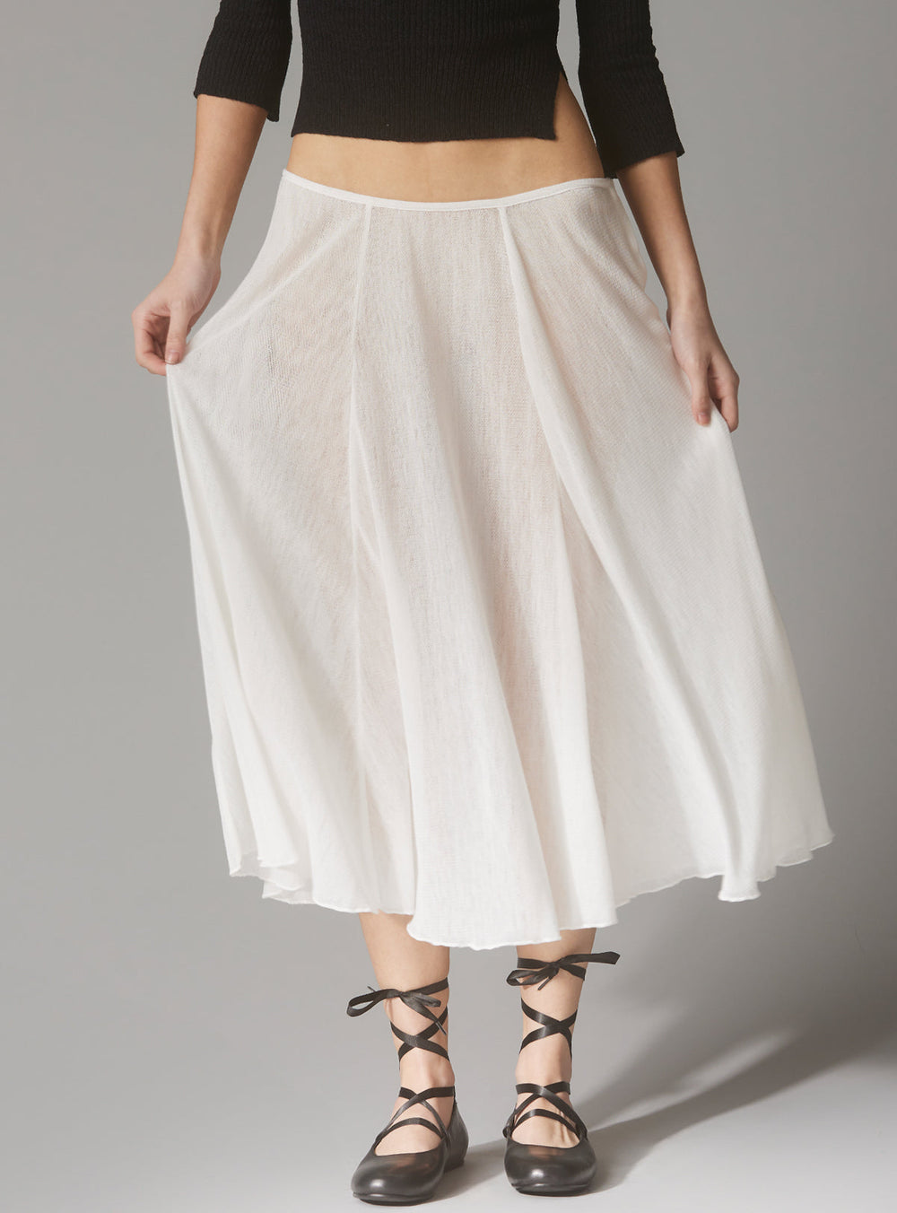 Rae Skirt - White | UNIF Clothing Sale