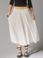 Rae Skirt - White | UNIF Clothing Sale