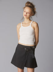 Knot Skirt - Black | UNIF Clothing discount