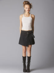 Knot Skirt - Black | UNIF Clothing discount
