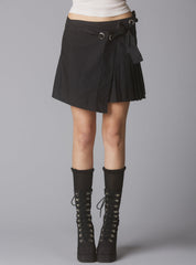 Knot Skirt - Black | UNIF Clothing discount
