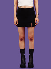X Skirt - Black | UNIF Clothing Sale