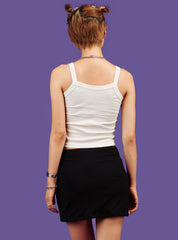 X Skirt - Black | UNIF Clothing Sale