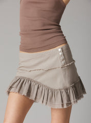 Zez Skirt - Grey | UNIF Clothing near me