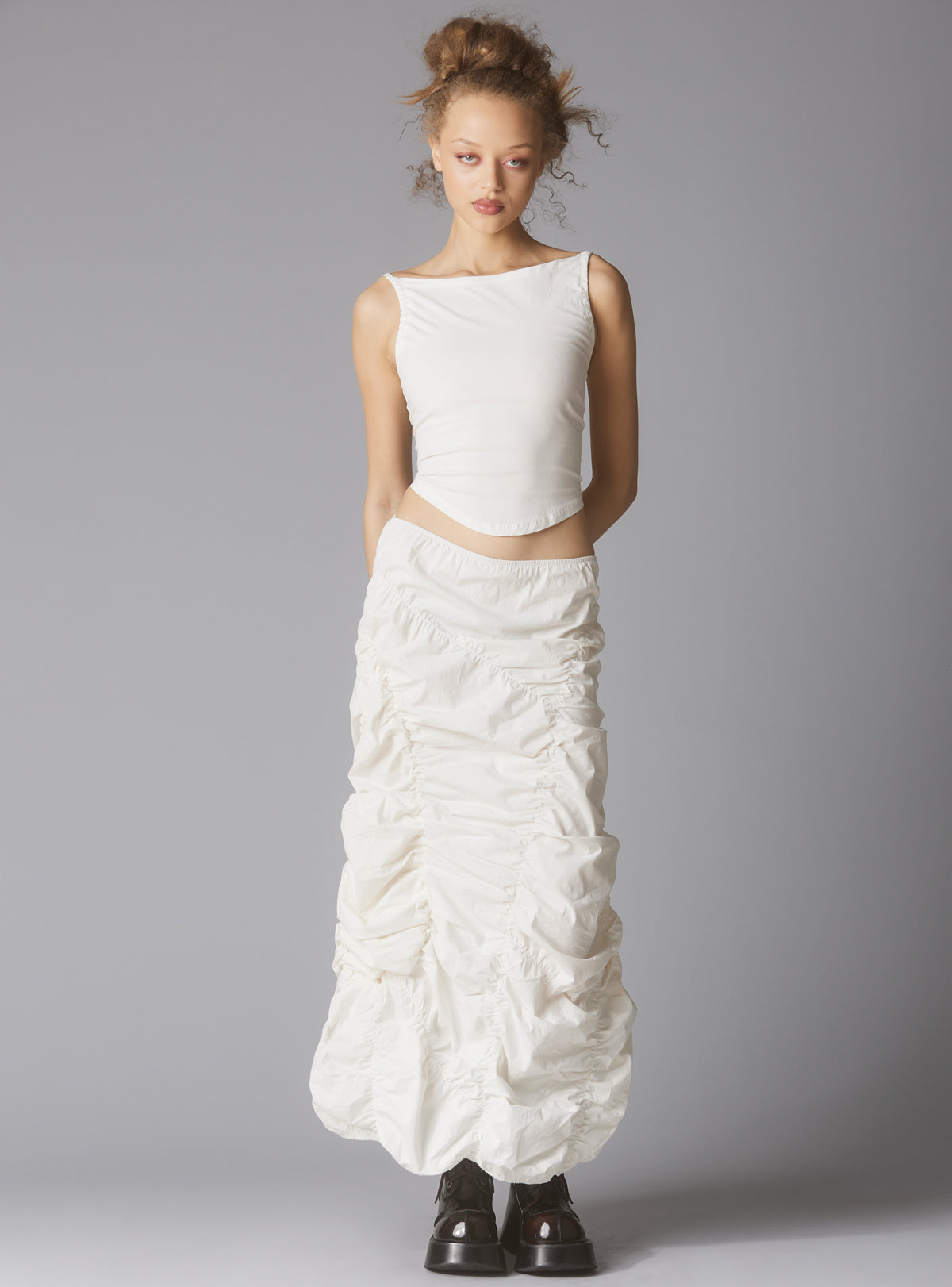 Muli Skirt - White | UNIF Clothing for Sale