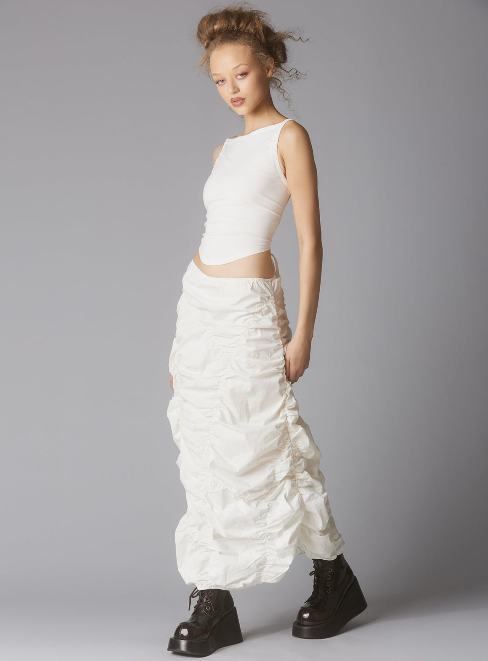 Muli Skirt - White | UNIF Clothing for Sale