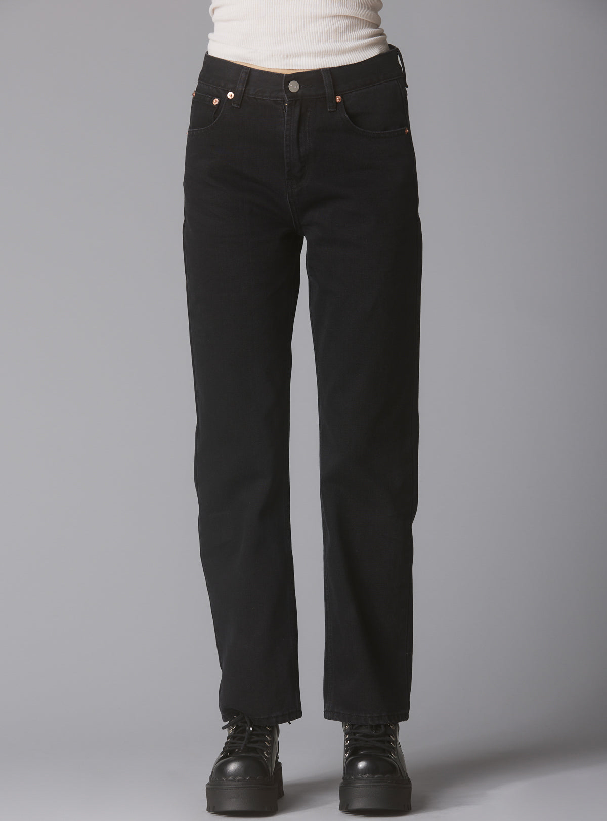 DB Jeans - Washed Black | UNIF Clothing for Sale