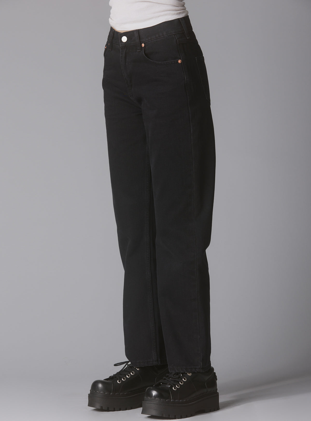 DB Jeans - Washed Black | UNIF Clothing for Sale