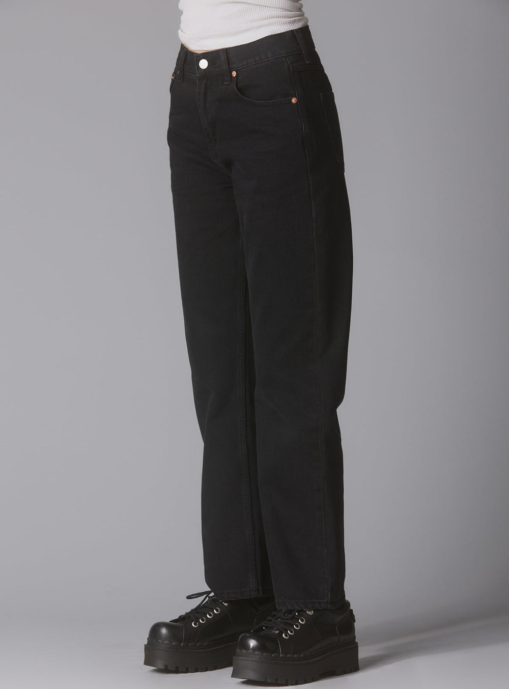 DB Jeans - Washed Black | UNIF Clothing for Sale