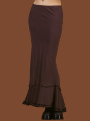 Rhizome Skirt - Brown | UNIF Clothing discount