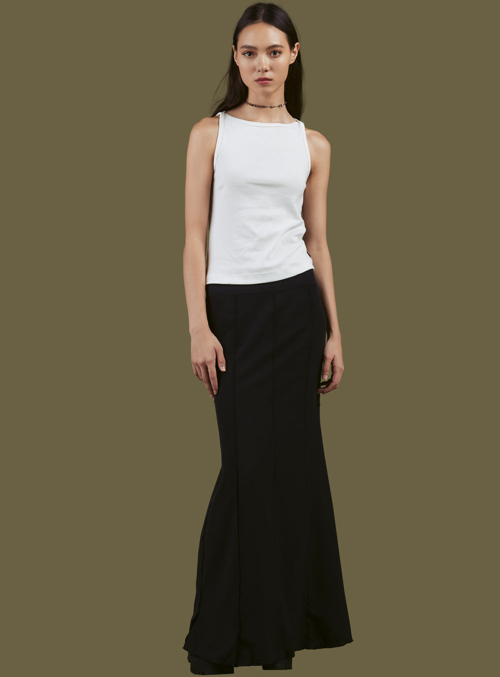 Maxi Espy Skirt - Black | UNIF Clothing outlet