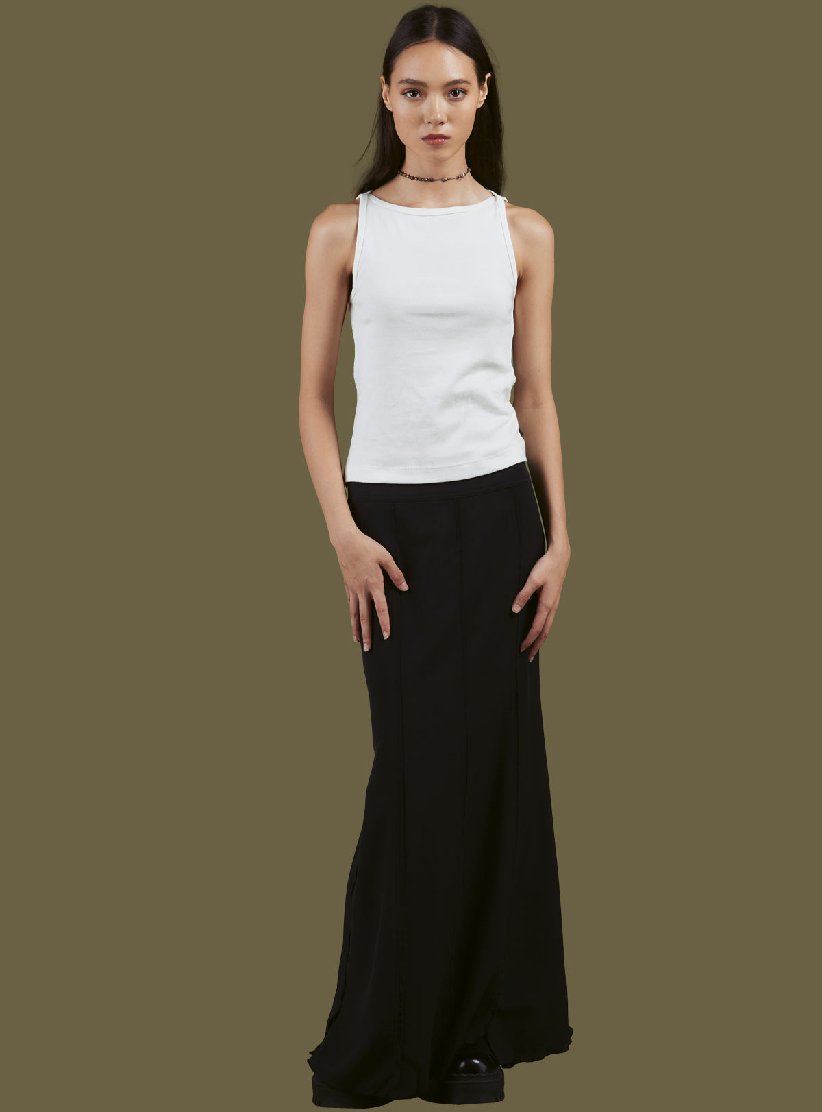 Maxi Espy Skirt - Black | UNIF Clothing outlet