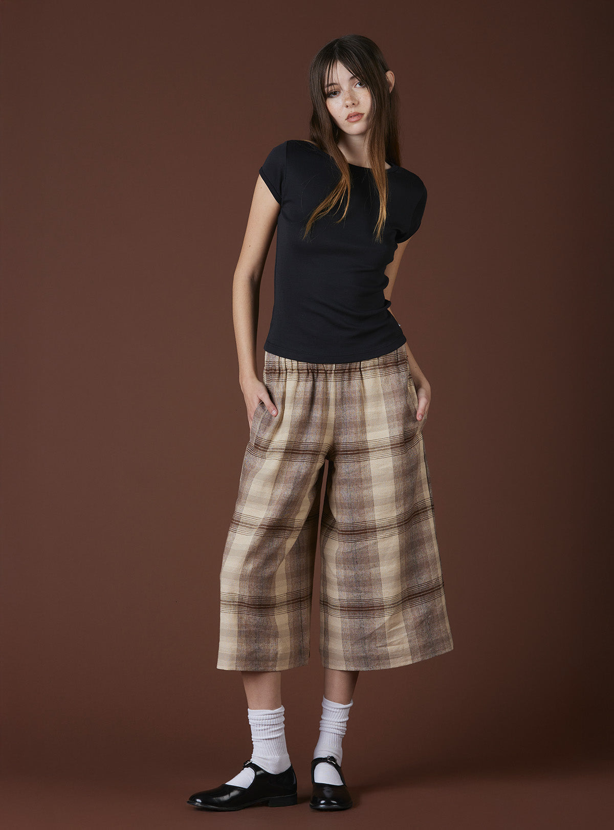 Land Long Shorts - Plaid | UNIF Clothing for Sale