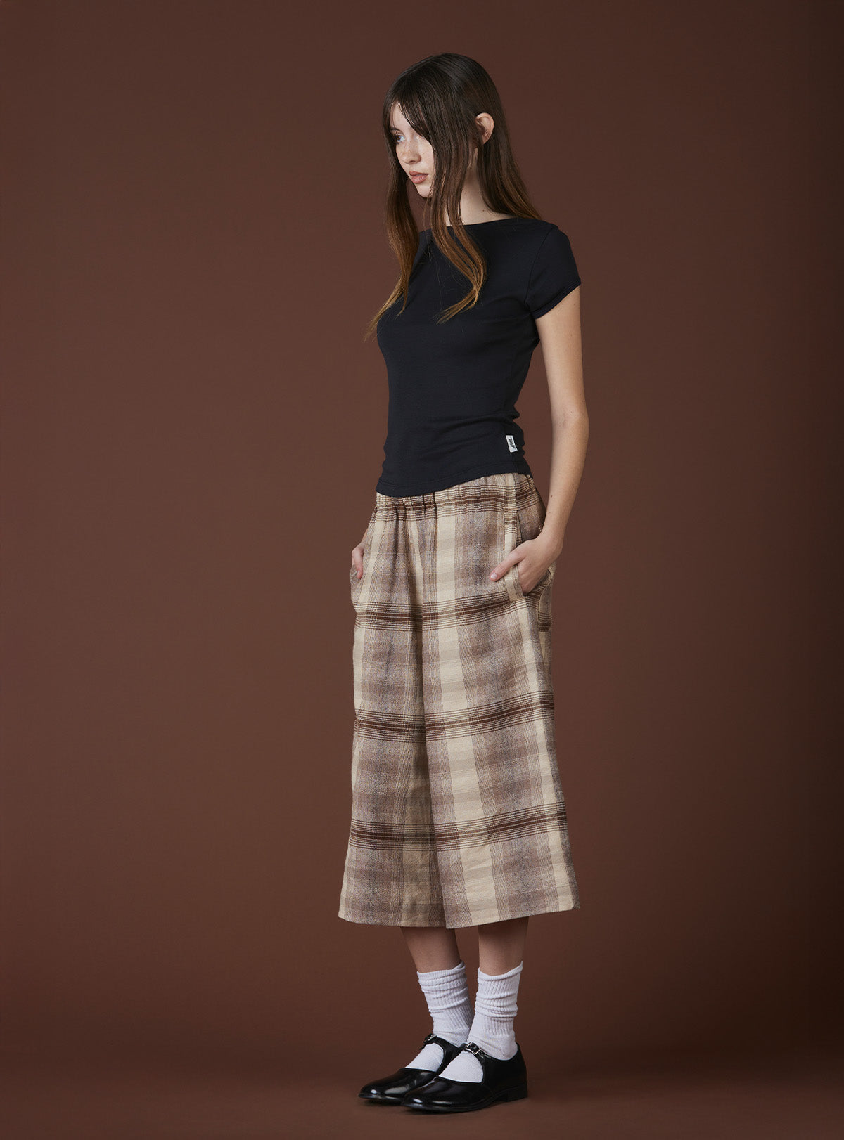 Land Long Shorts - Plaid | UNIF Clothing for Sale