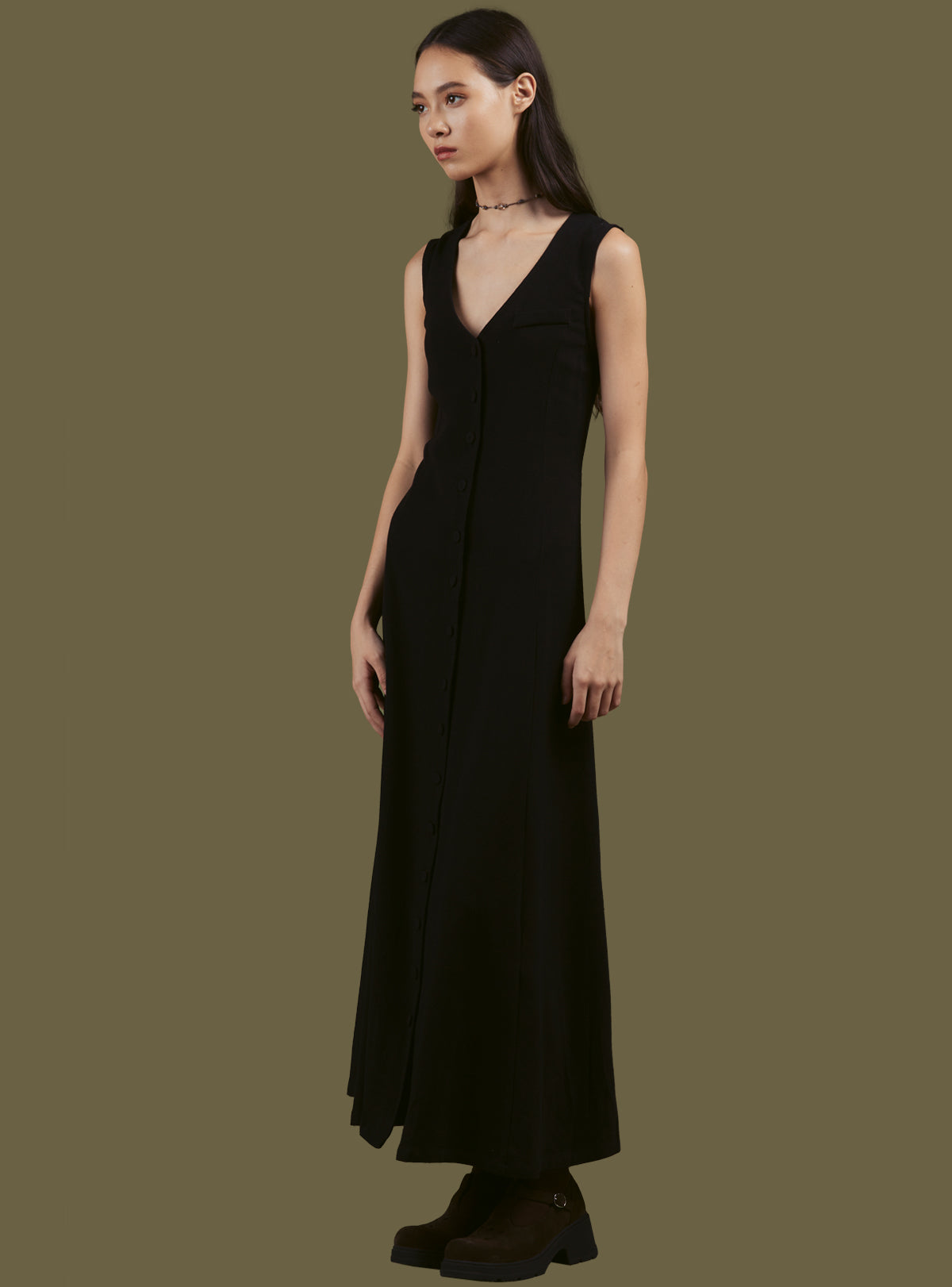 Linum Dress - Black | UNIF Clothing outlet