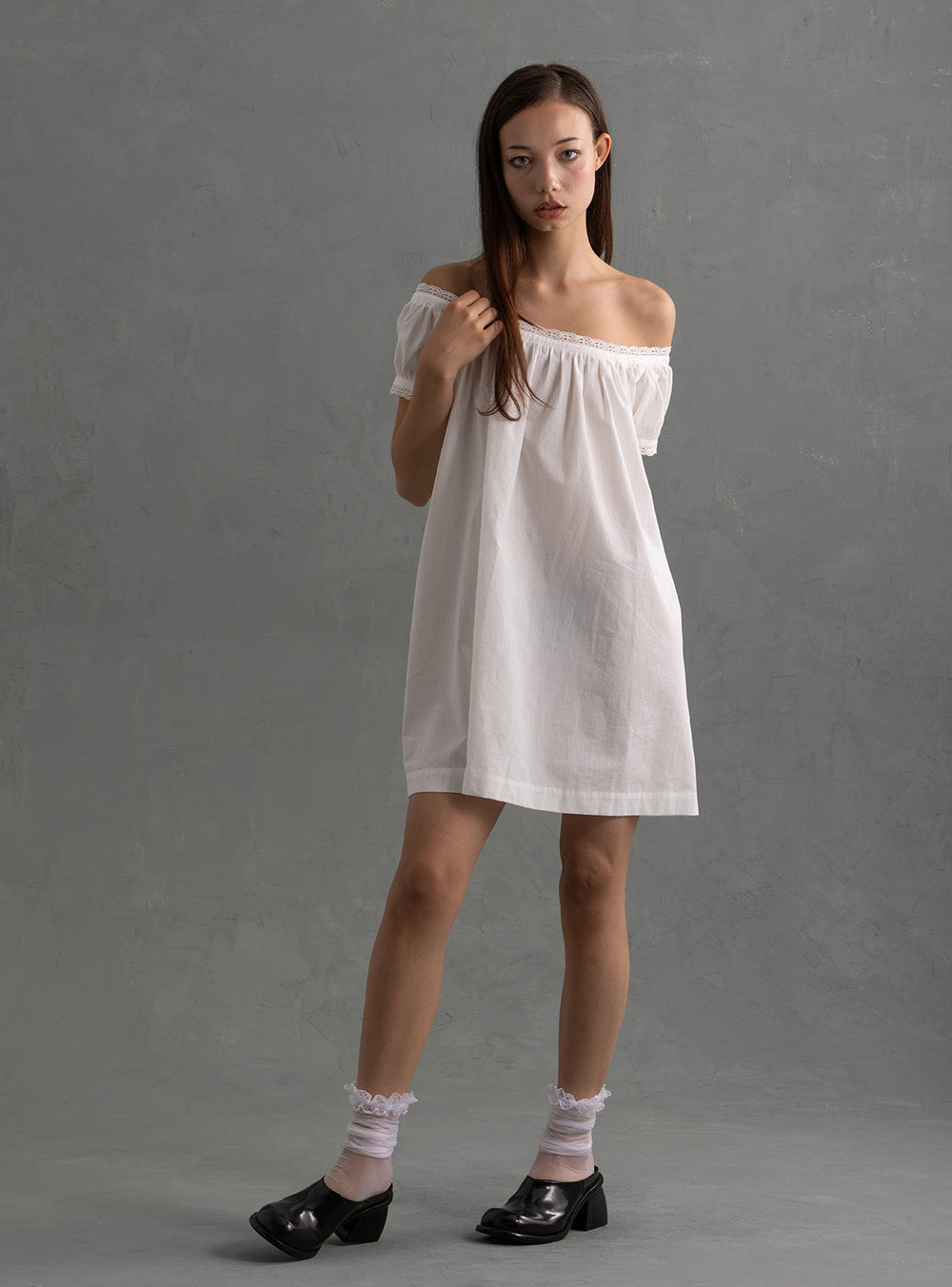 Drift Mini Dress - White | UNIF Clothing Sale