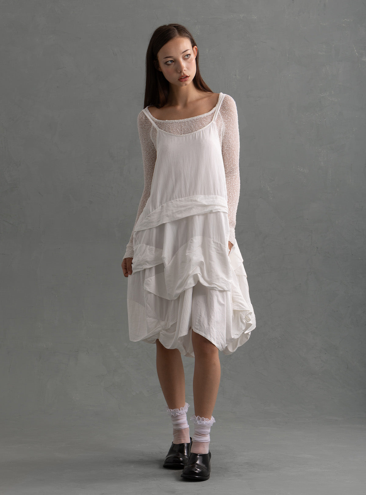 Slumber Dress - White | UNIF Clothing on Sale