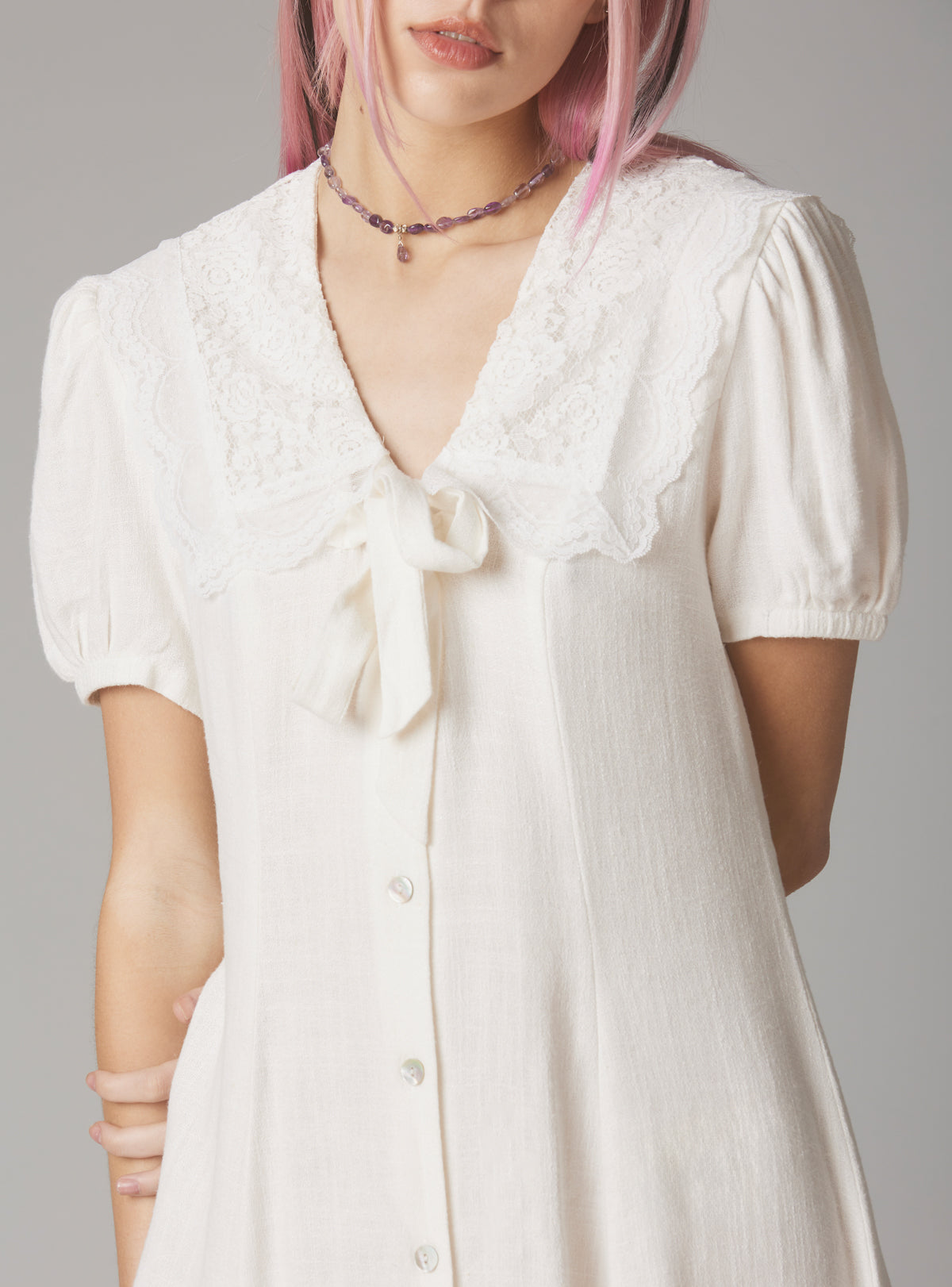 Lume Dress - White | UNIF Clothing on Sale