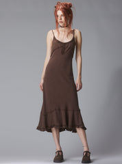 Rhizome Dress - Brown | UNIF Clothing online