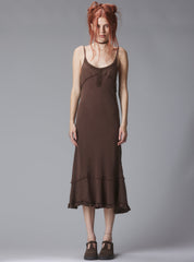 Rhizome Dress - Brown | UNIF Clothing online