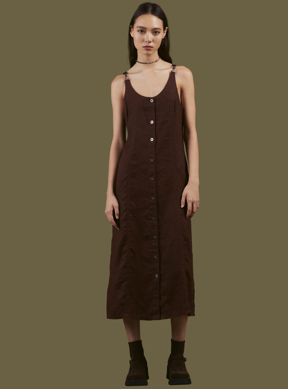 Kit Dress - Brown | UNIF Clothing outlet