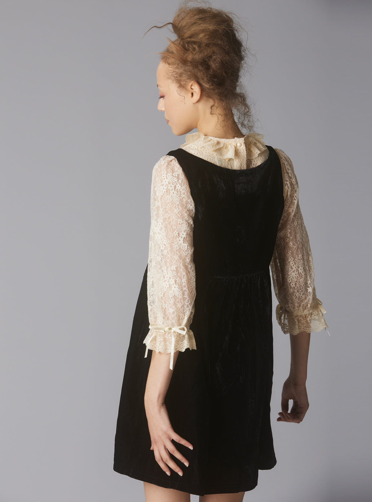 Juliette Dress - Black/Cream | UNIF Clothing on Sale