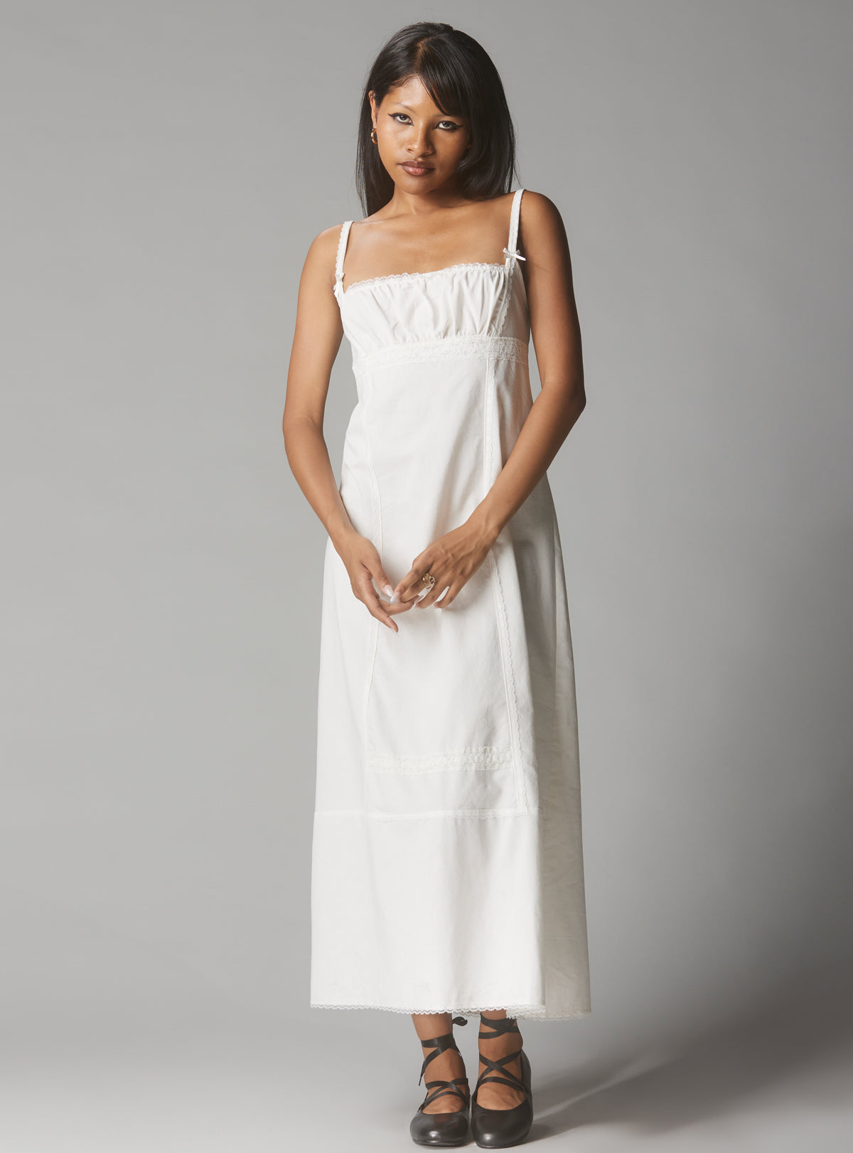 Moonflower Dress - Off White | UNIF Clothing discount