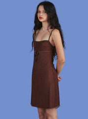 Mocha Dress - Brown | UNIF Clothing online
