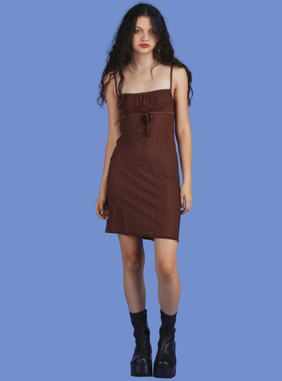 Mocha Dress - Brown | UNIF Clothing online