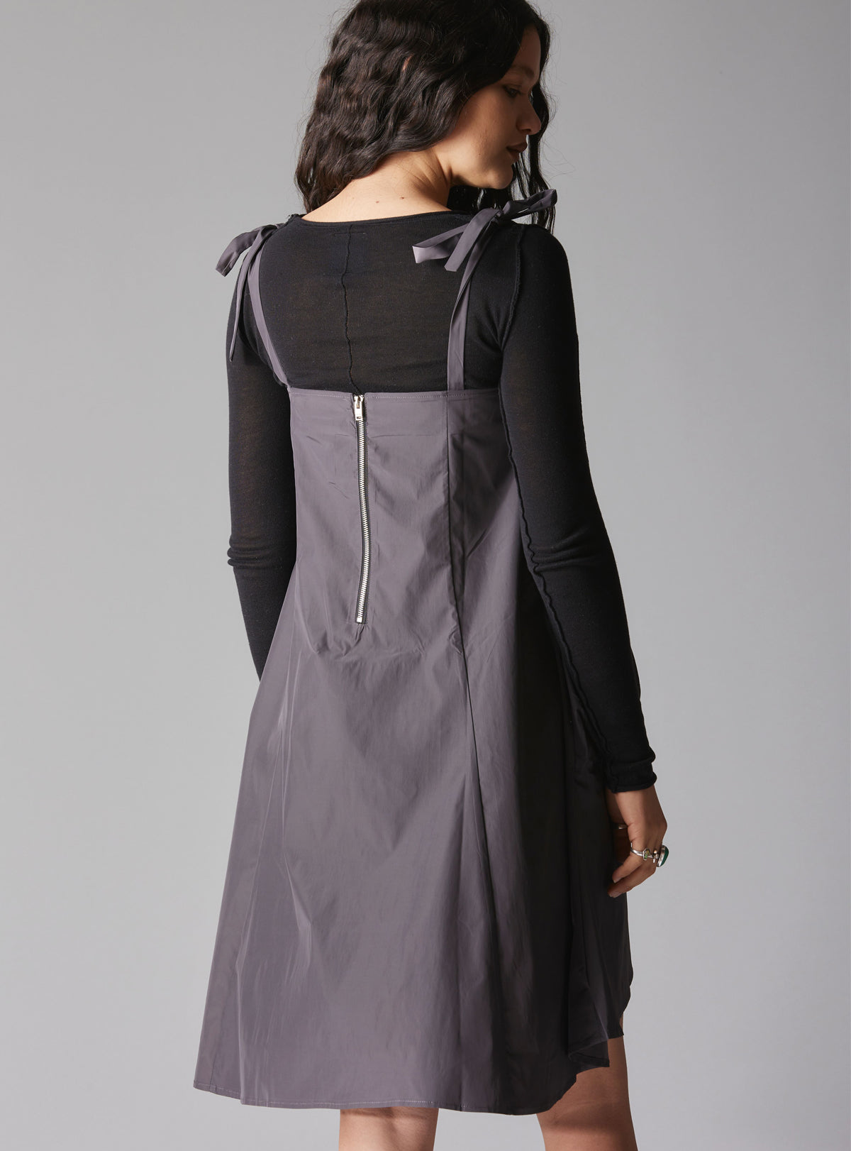 Syx Dress - Grey | UNIF Clothing online shop