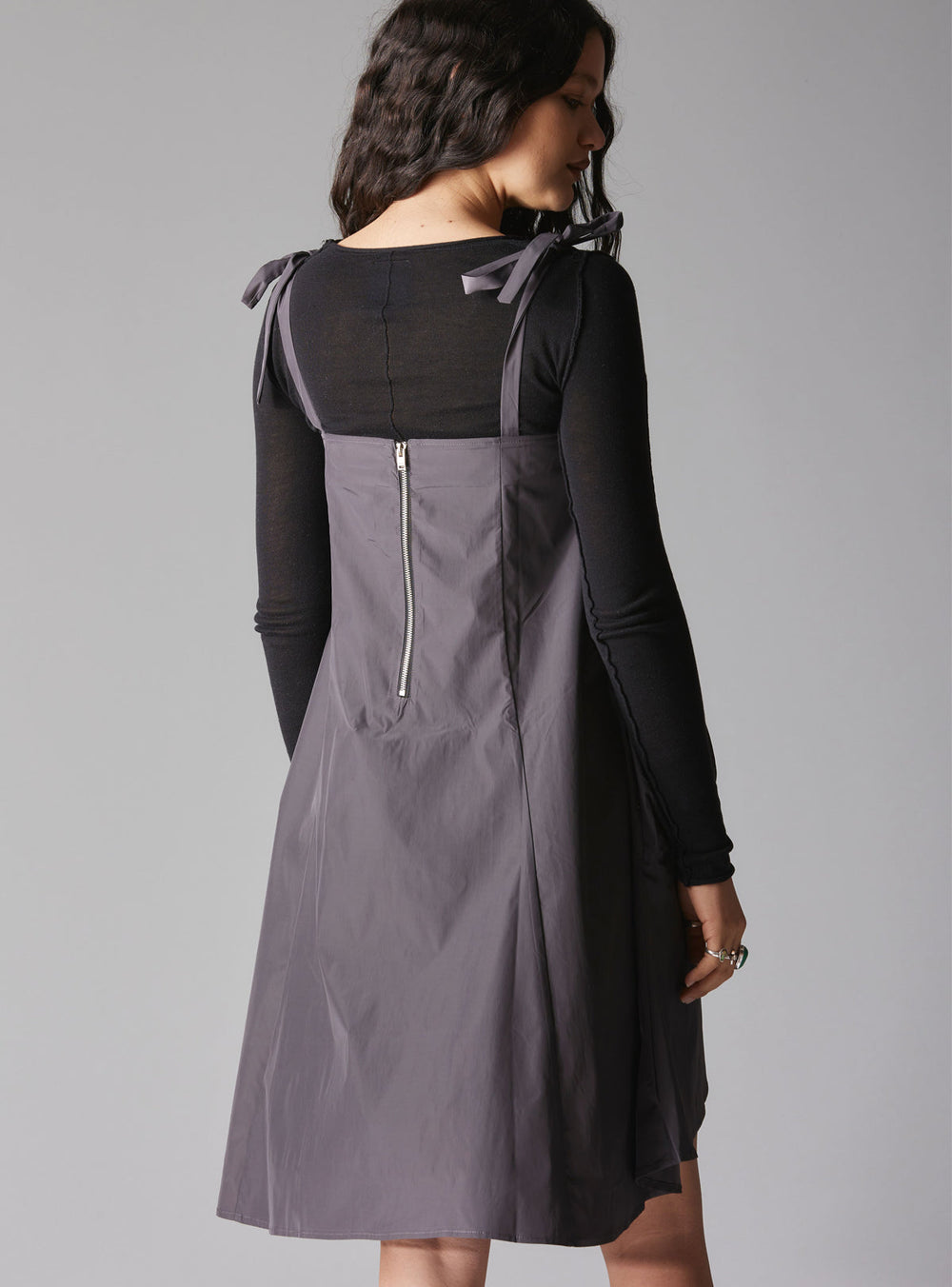 Syx Dress - Grey | UNIF Clothing online shop