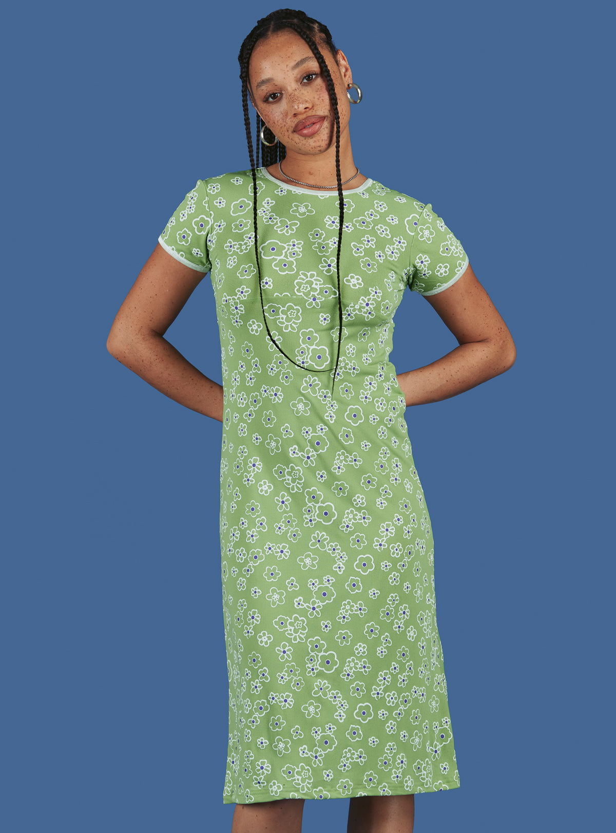 Dazey Dress - Green | UNIF Clothing near me