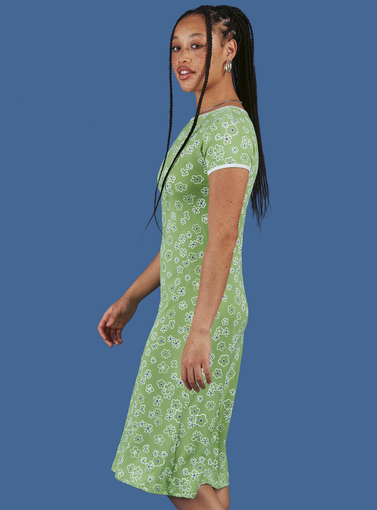 Dazey Dress - Green | UNIF Clothing near me