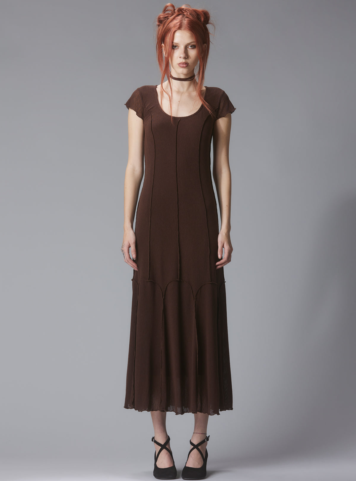 Fae Dress - Dark Brown | UNIF Clothing Sale