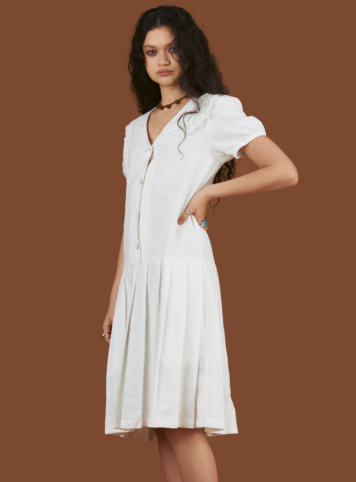 Konoha Dress - White | UNIF Clothing discount