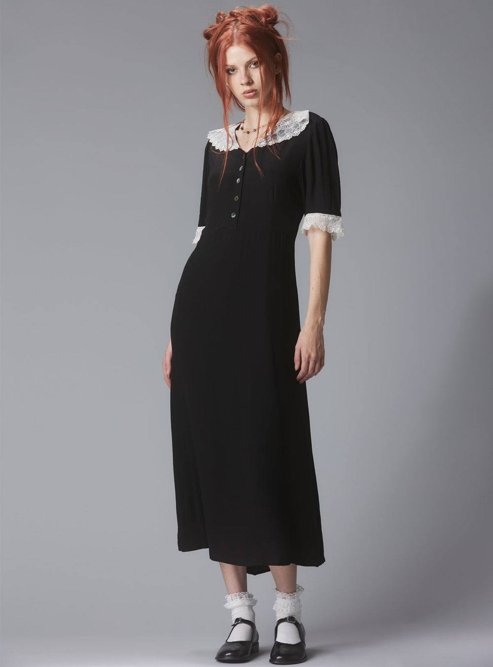 Delphine Dress - Black | UNIF Clothing near me