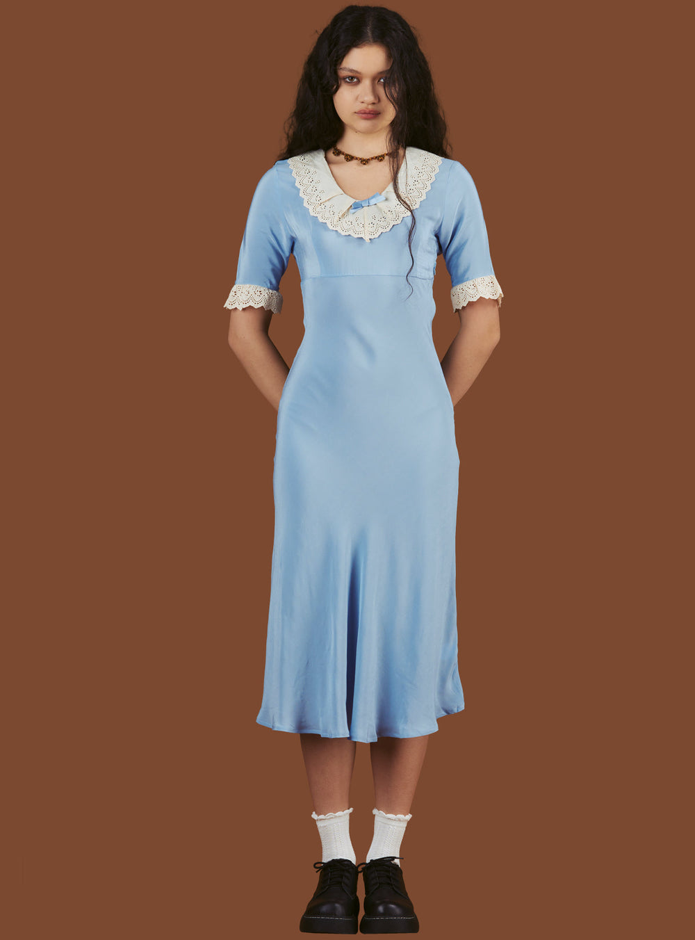Rora Dress - Blue | UNIF Clothing for Sale