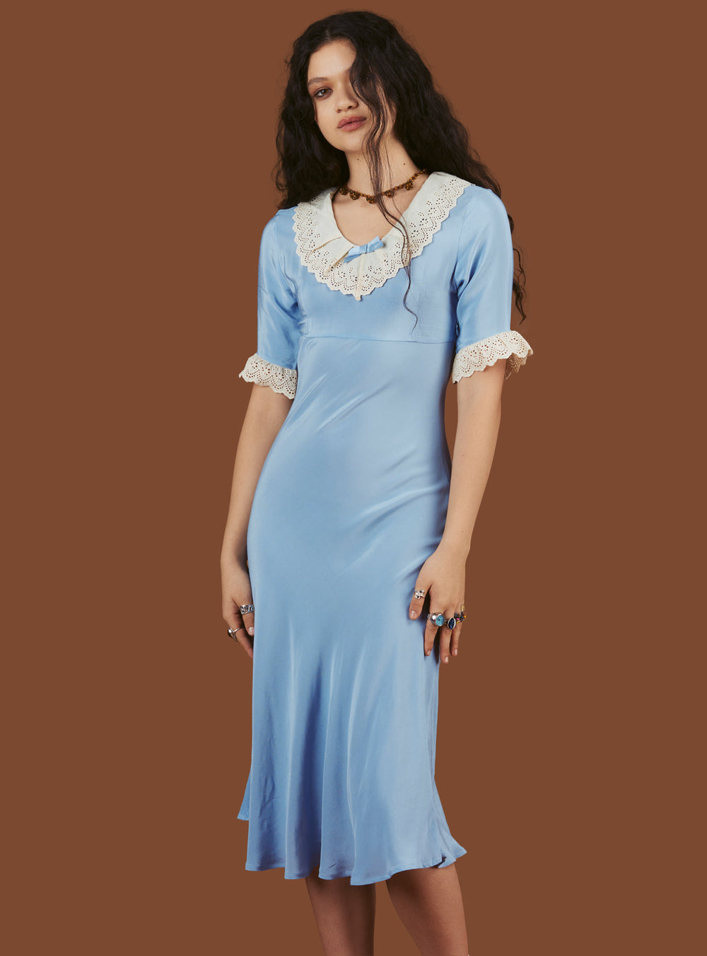 Rora Dress - Blue | UNIF Clothing for Sale
