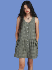 Currant Dress - Yellow Plaid | UNIF Clothing Sale