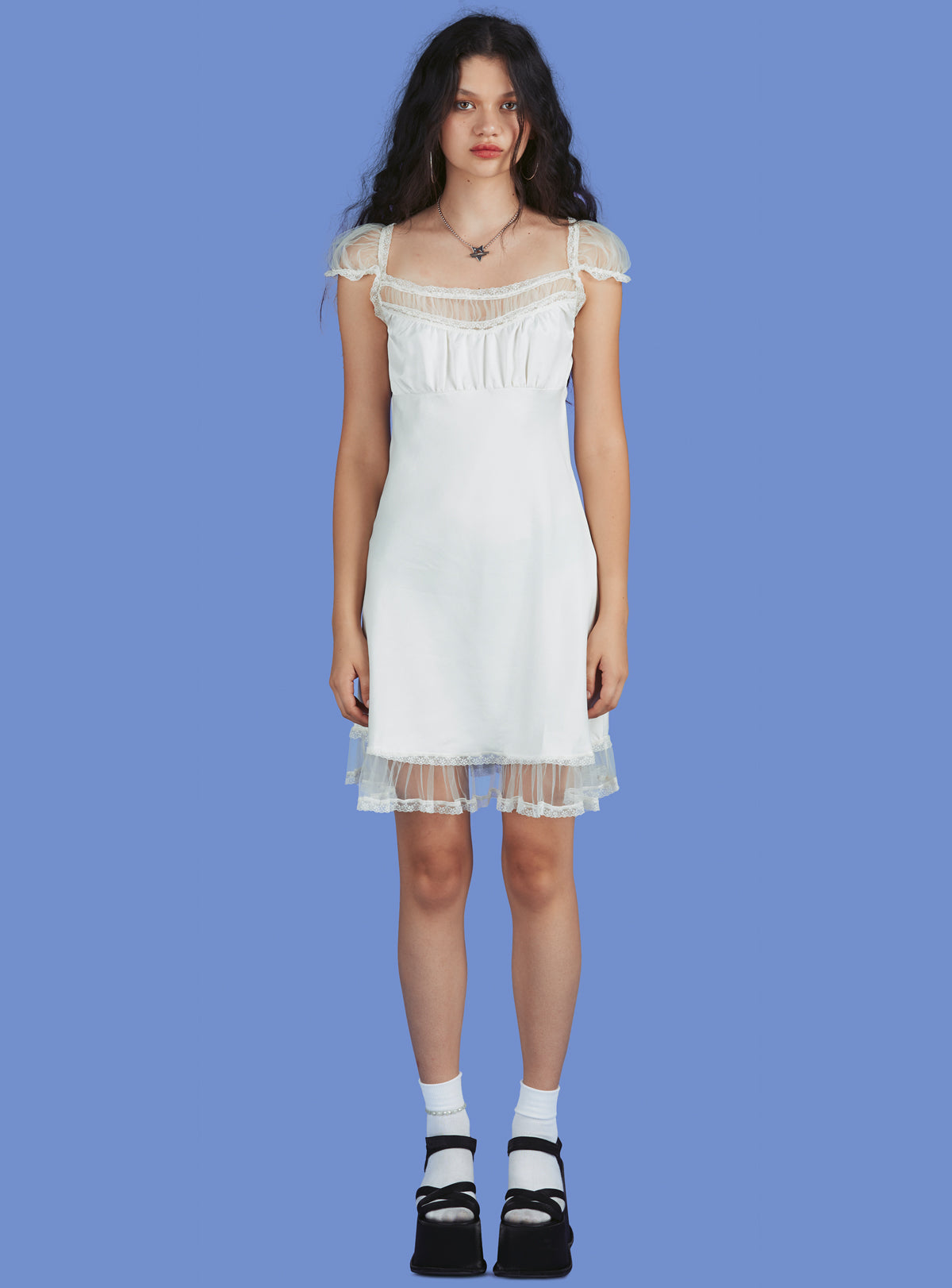 Mist Dress - Off White | UNIF Clothing for Sale