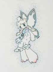 Fairy Bear Baby Tee - Off White | UNIF Clothing discount