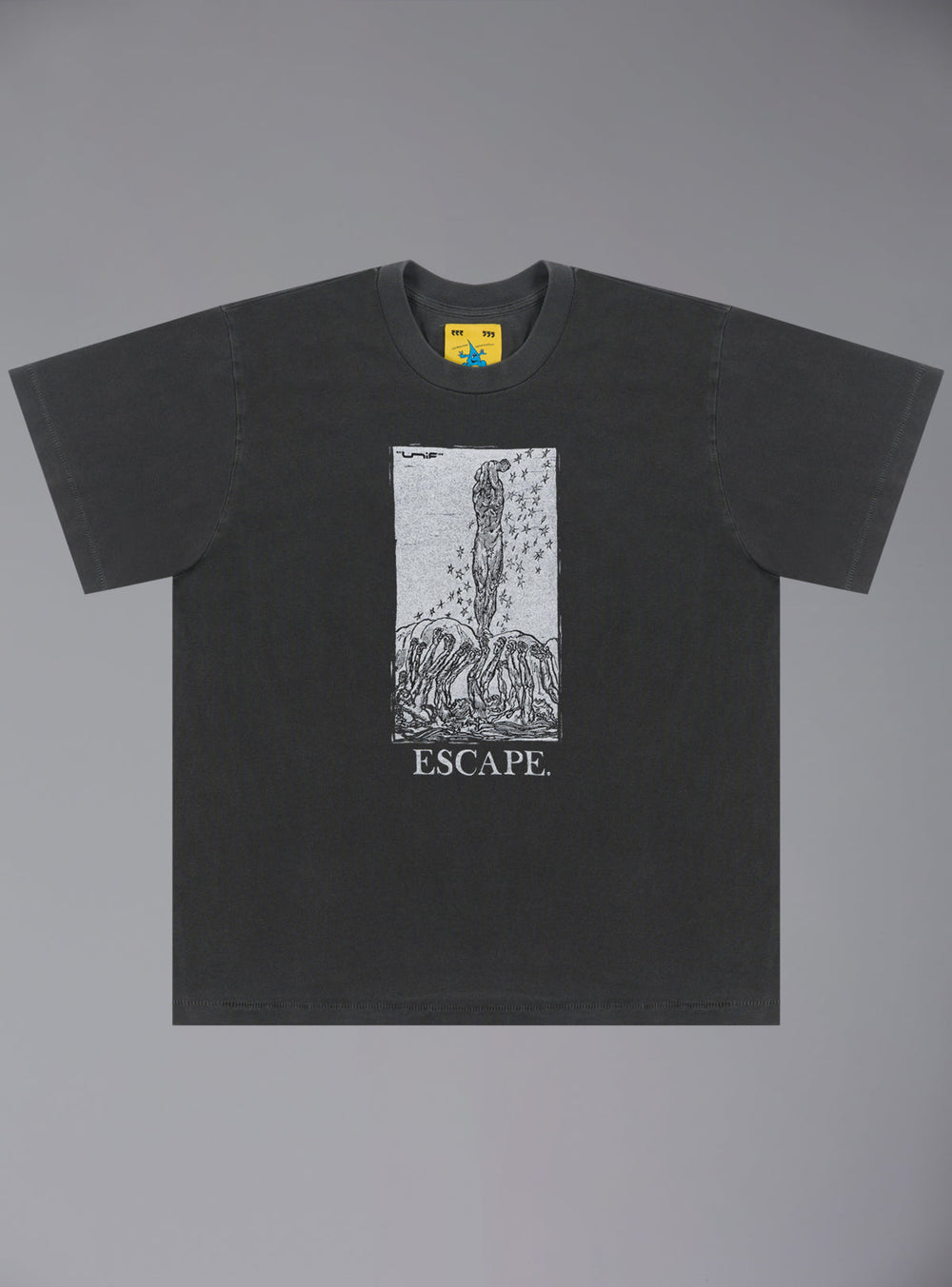 Escape Tee - Vintage Black | UNIF Clothing near me