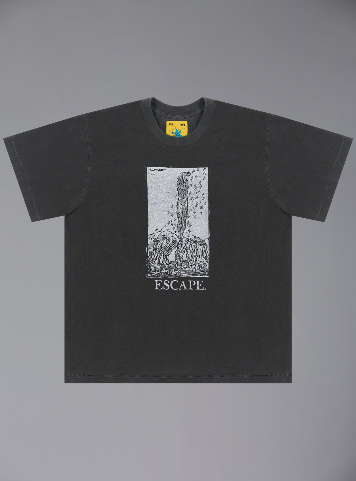 Escape Tee - Vintage Black | UNIF Clothing near me
