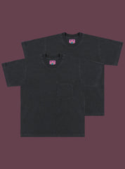 Pocket Tee Two-Pack - Vintage Black | UNIF Clothing Sale